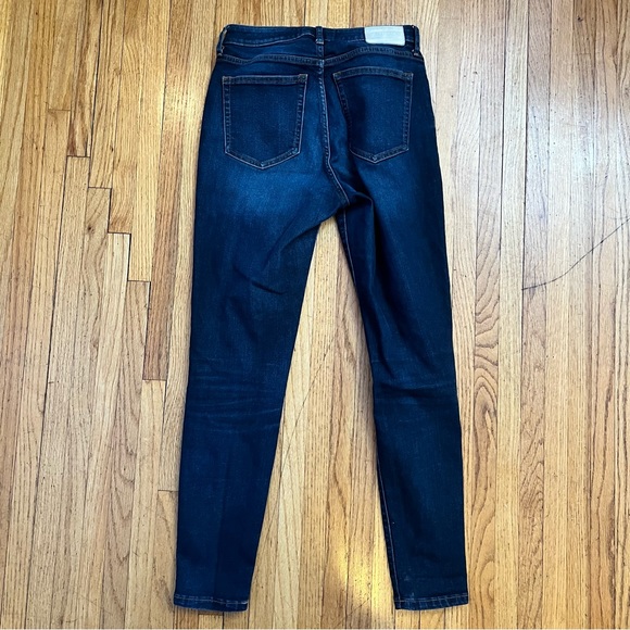 Everlane Curvy High Rise Skinny Blue Jeans Womens 27 Dark Meas 26x27 - Picture 2 of 9